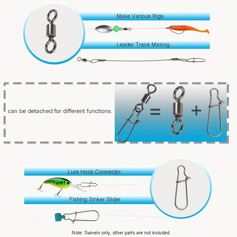 95/210 PCS Set Fishing Connect - Fishing Lure Making Kit ulasan dan harga