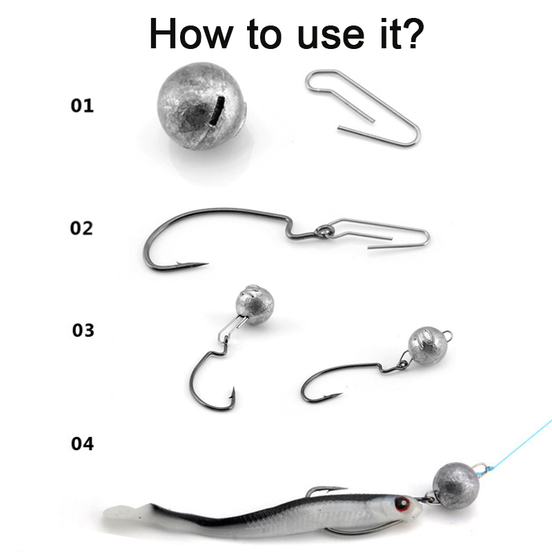 Simpleyi 5pcs/Lot Lead Weight  - Fishing Lure Jig ulasan dan harga