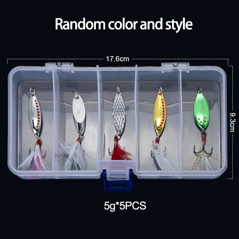 Metal Spoon Spinner Fishing Lu - Fishing Lure Crankbait ulasan dan harga