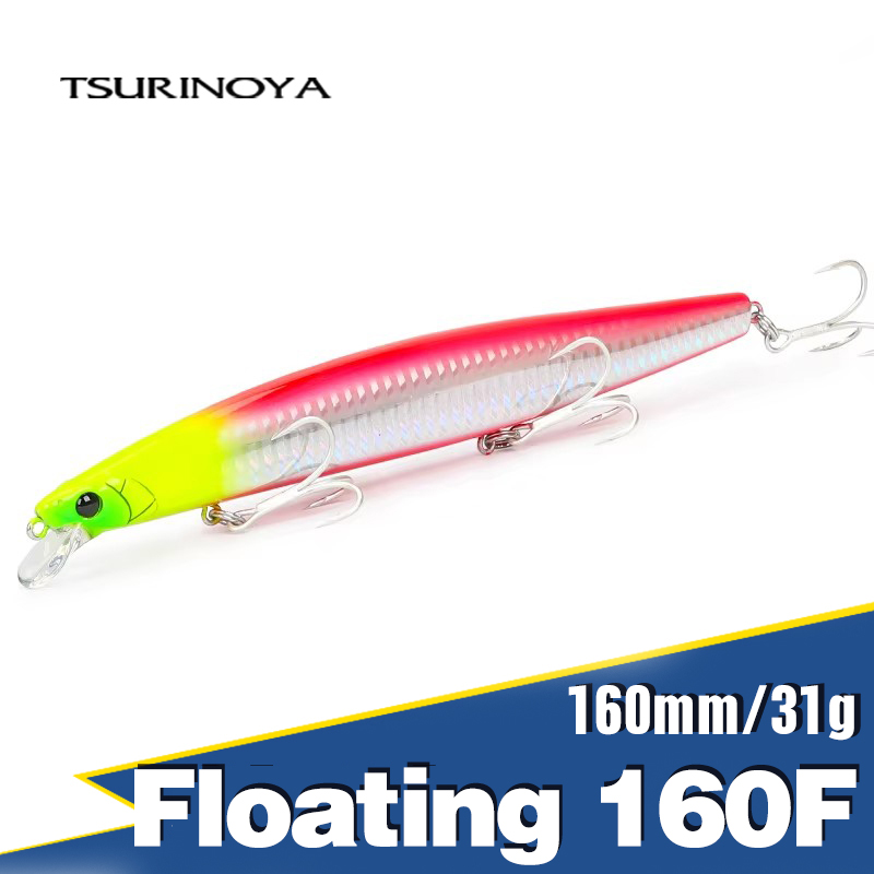 TSURINOYA 160F Floating Minnow - Fishing Lure Topwater ulasan dan harga