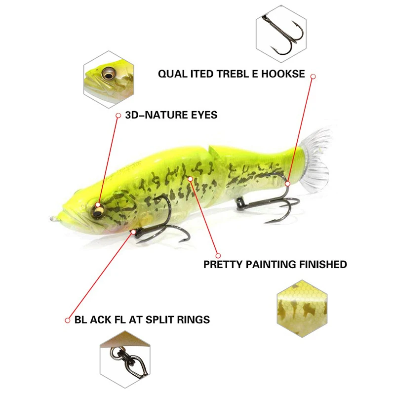 Swimbait Fishing Lure 135mm 31 - Fishing Lure Jerkbait ulasan dan harga