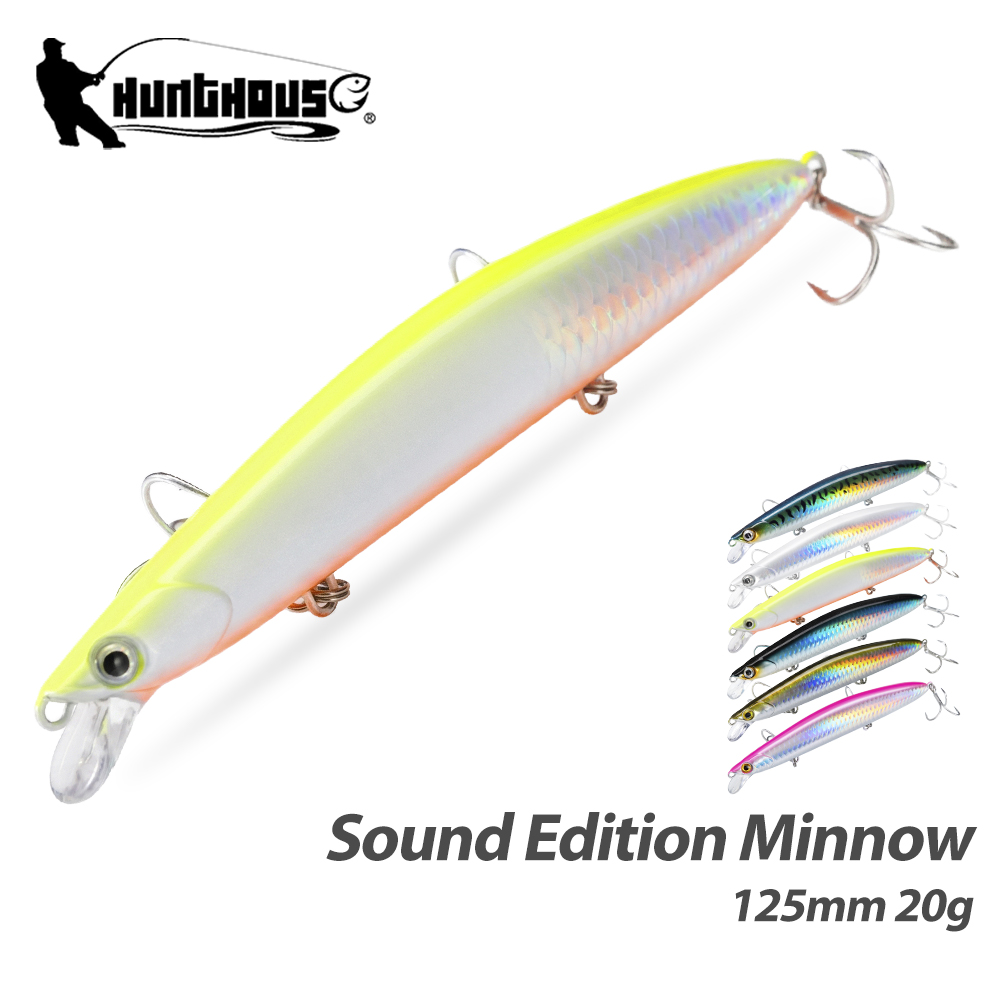 Hunthouse Sound Edition Minnow - Fishing Lure Topwater ulasan dan harga