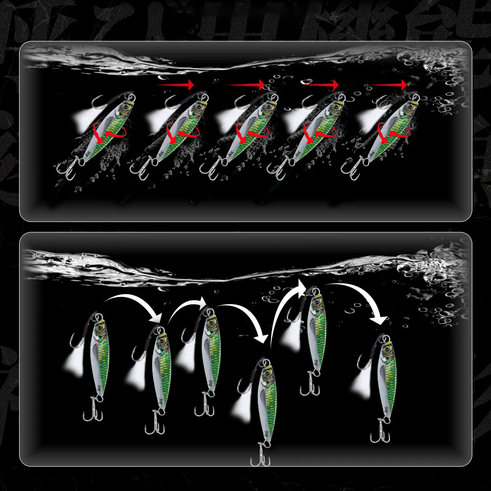 Hunthouse Metal Jig Fishing Lu - Fishing Lure Spoon ulasan dan harga