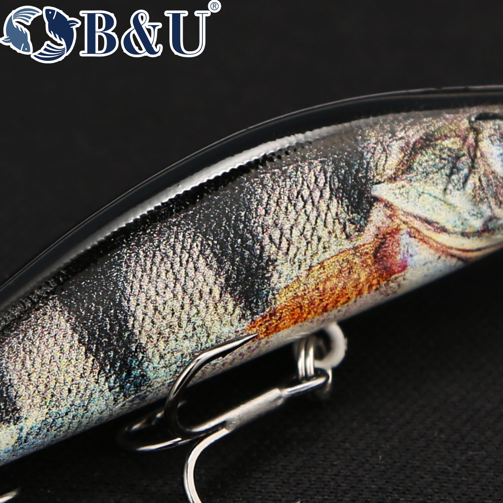 B&U 62mm 8.4g Sinking Minnow W - Fishing Lure Jerkbait ulasan dan harga