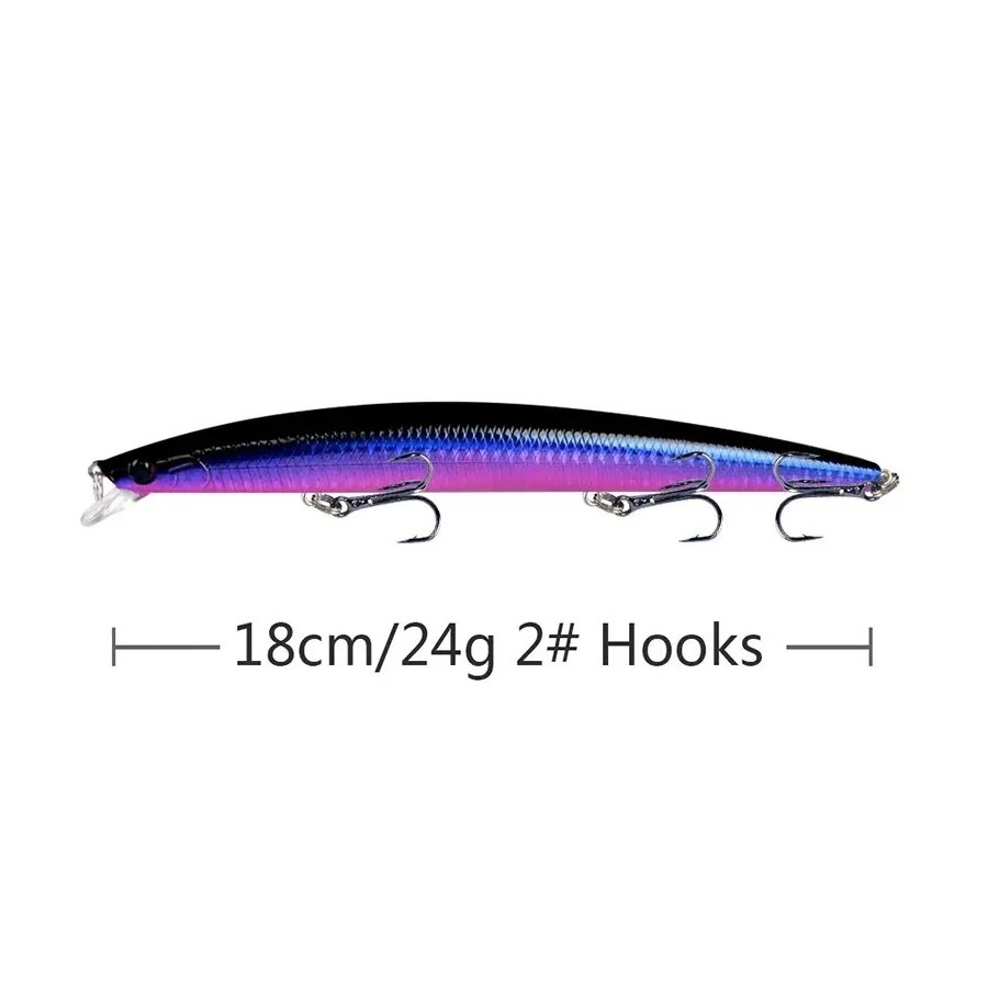 Laser Minnow Fishing Lure 18cm - Fishing Lure Crankbait ulasan dan harga